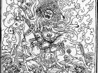 印刷用のチベットのぬりえイラスト (ぬりえ チベット 印刷用)