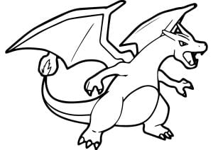 Charizard the dragon