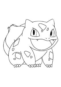 Ivysaur : Easy coloring page
