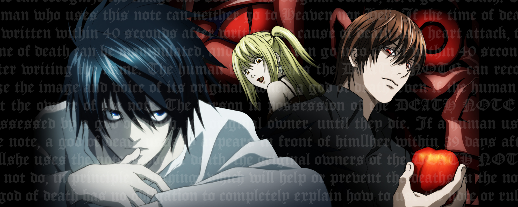 Official Death Note banner released by VIZ