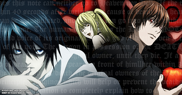 Official Death Note visual published by VIZ