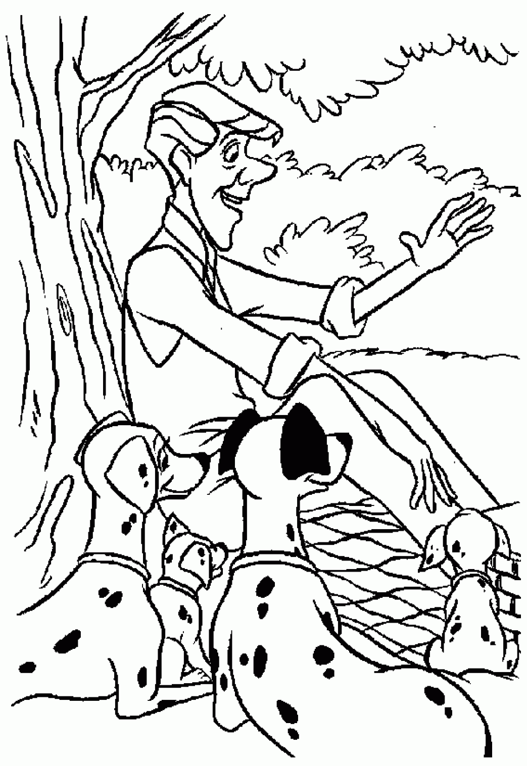 101 dalmatians to download for free - 101 Dalmatians Kids Coloring Pages