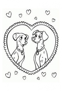 Free printable 101 Dalmatians coloring pages