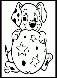 101 Dalmatians coloring pages to download