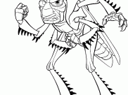Printable A Bug's Life coloring sheets for Kids