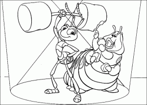 Coloring page a bugs life to print for free