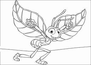 Coloring page a bugs life to download