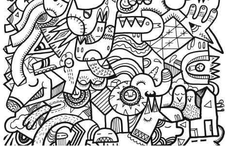 To color for children (Adult)