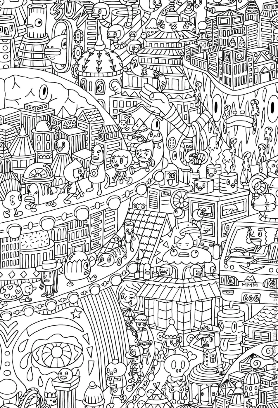 To color for children (Adult)