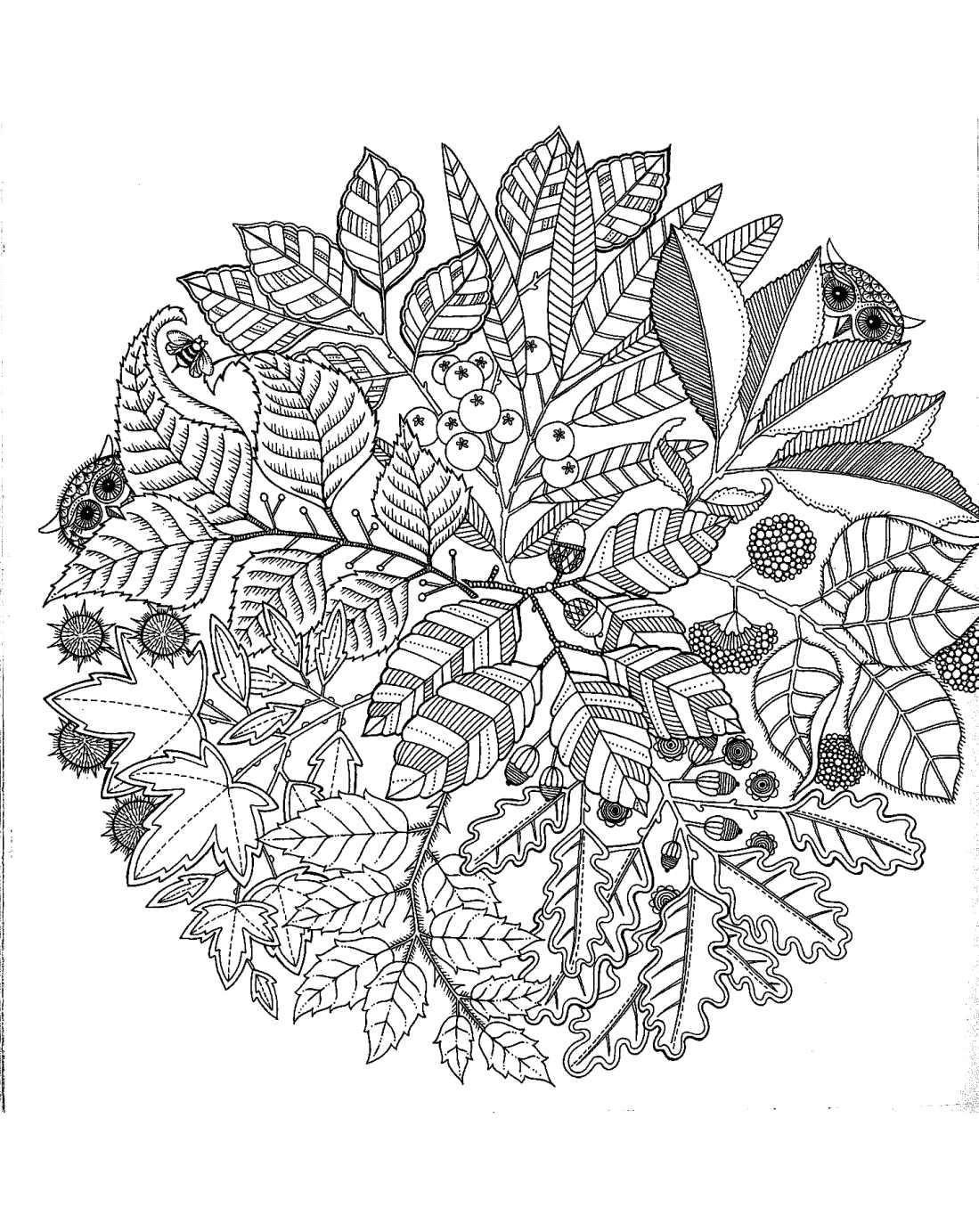 Simple Adult coloring page for kids