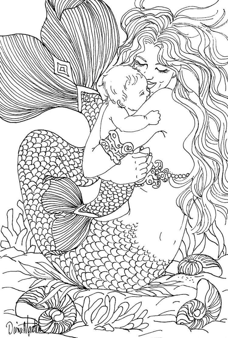 Simple Adult coloring page