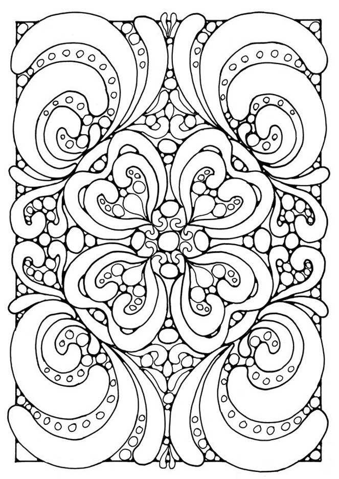 Funny Adult coloring page