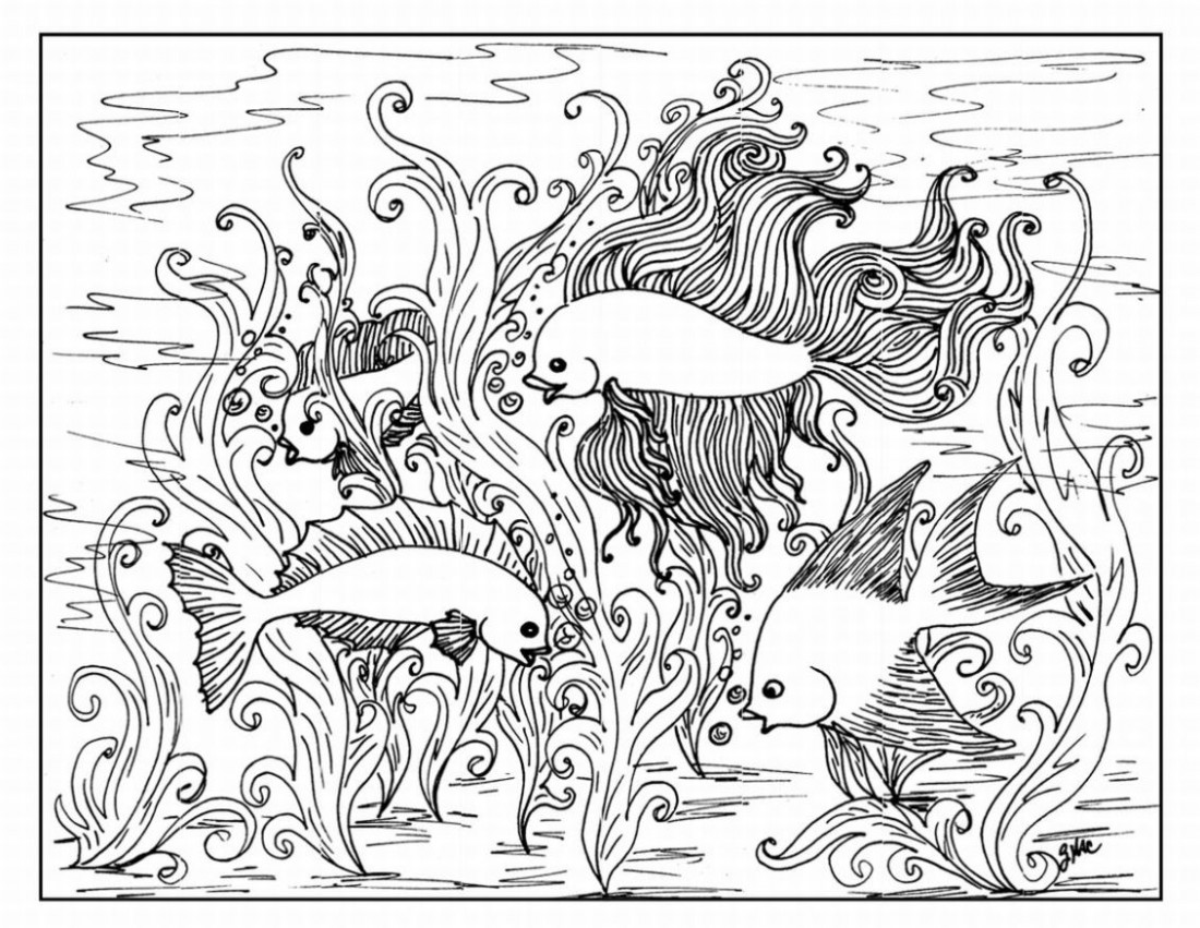Free Adult coloring page to download, for children