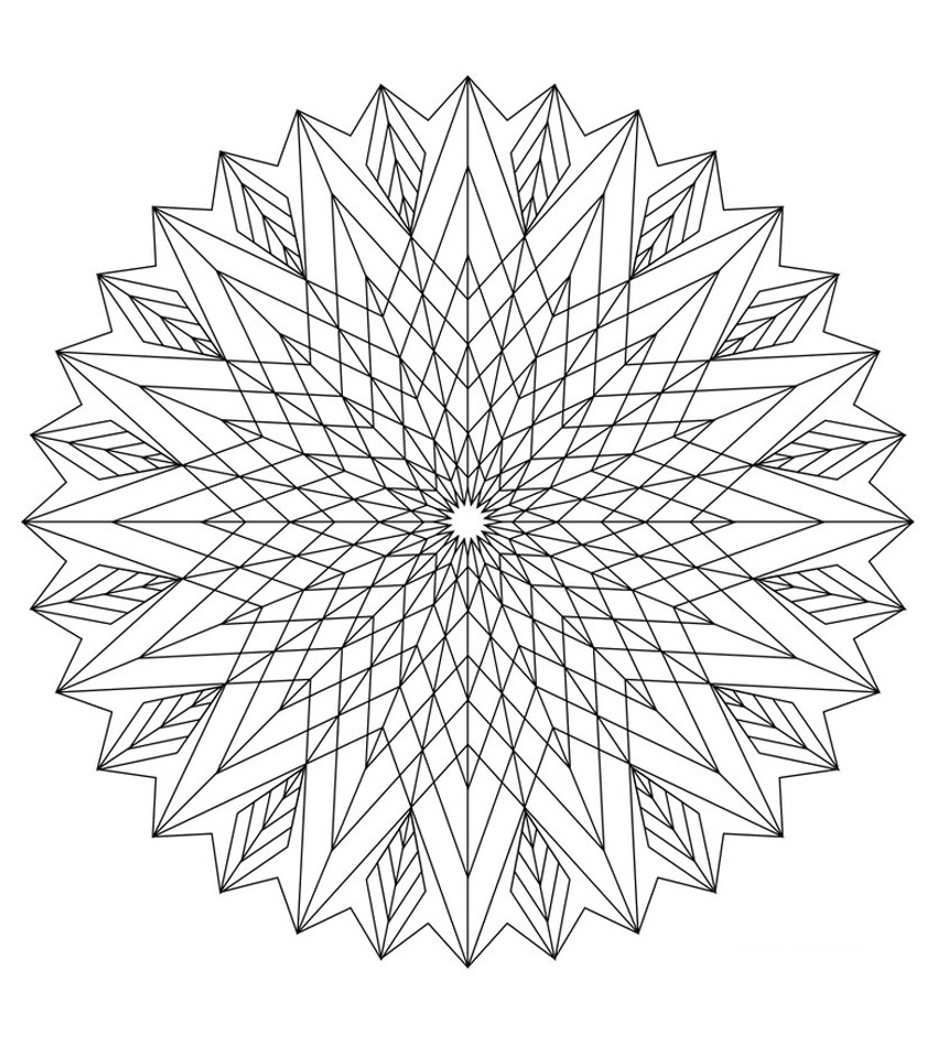 Adult coloring page to download for free