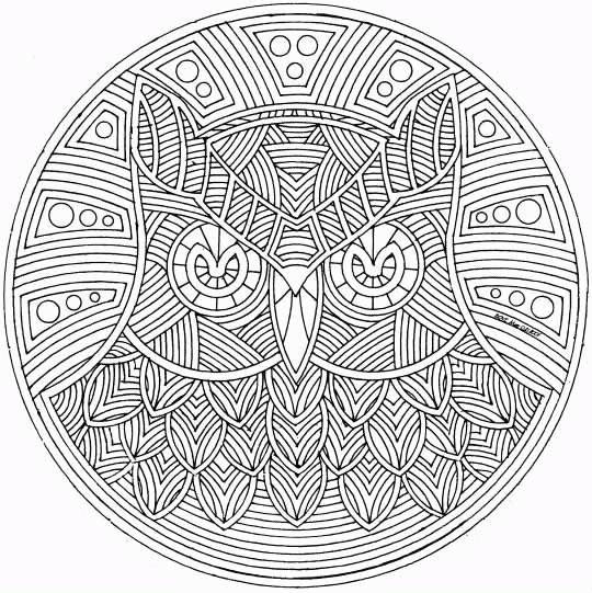 Printable Adult coloring page to print and color for free