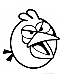 Angry birds coloring pages to print for kids