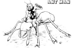 Printable Ant-Man coloring sheets for Kids