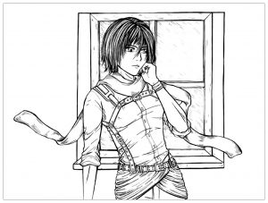 Attack On Titan : Free printable drawing of Attack of the Titans to color