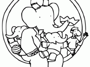 Babar Coloring Pages for Kids