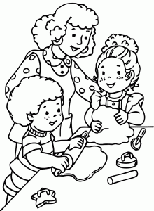 Coloring page back to school free to color for children