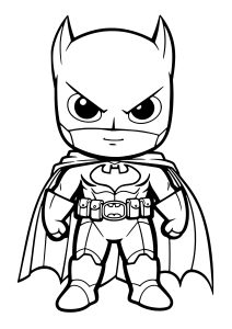 Batman - Free printable Coloring pages for kids