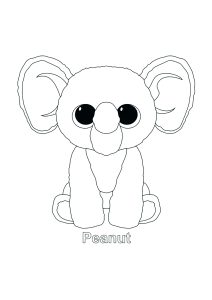Little elephant Beanie Boo