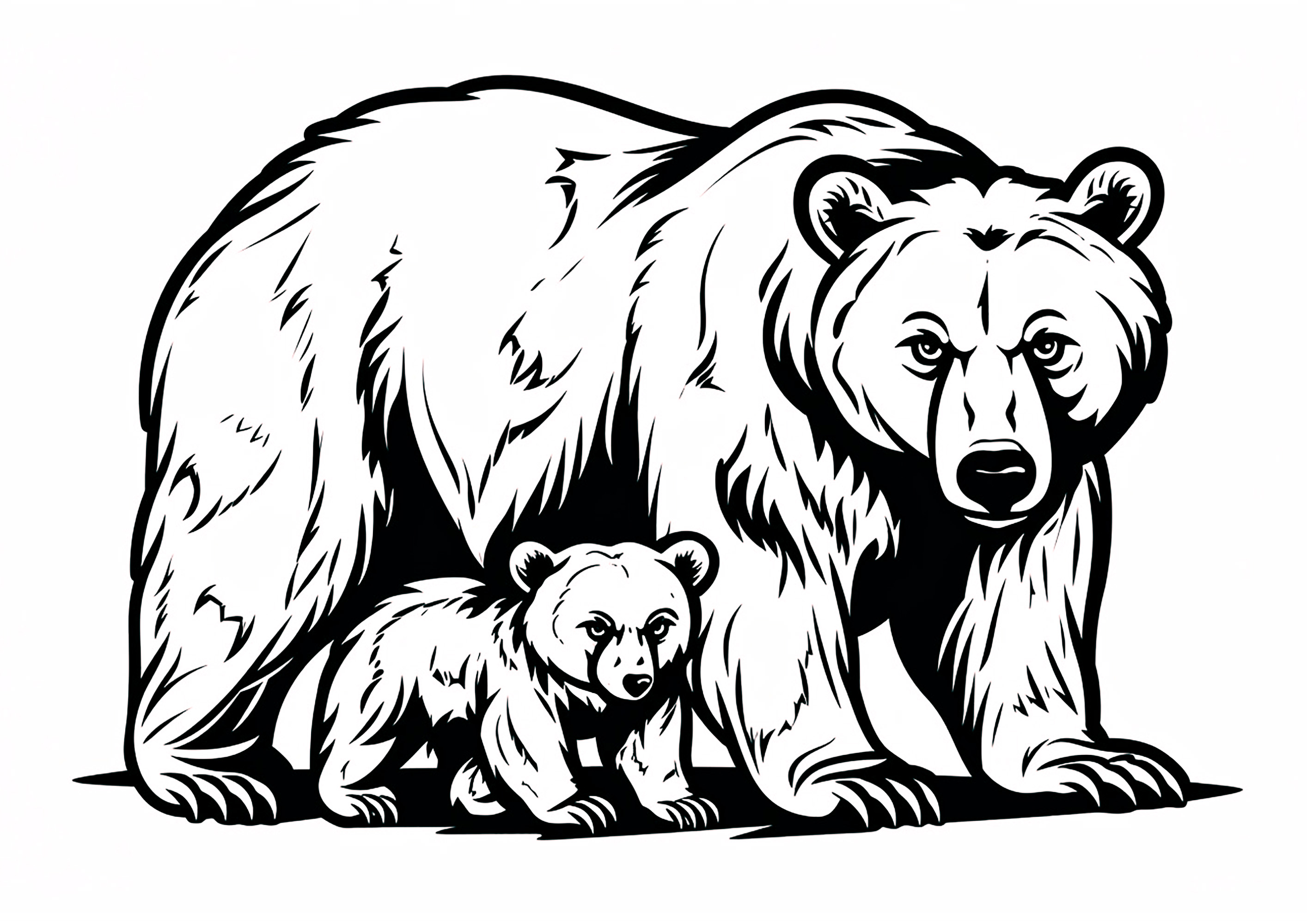 We Bear Bears Coloring Page Coloring Pages