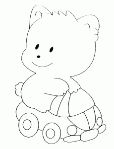 Coloring page bears to download
