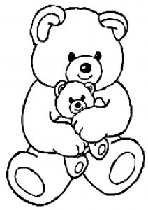 Coloring page bears to download