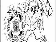 Beyblade Coloring Pages for Kids