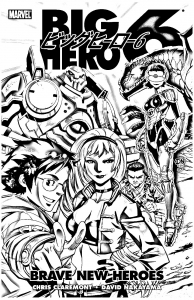 Big Hero 6 coloring pages for kids