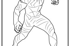 Black Panther Coloring Pages for Kids