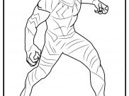 Black Panther Coloring Pages for Kids