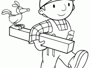 Bob The Builder Coloring Pages for Kids