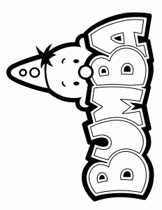 Bumba coloring pages for kids