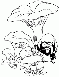 Coloring page calimero free to color for kids
