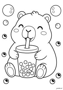 Capybara Bubble Tea