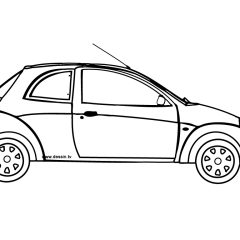Printable Car coloring sheets for Kids