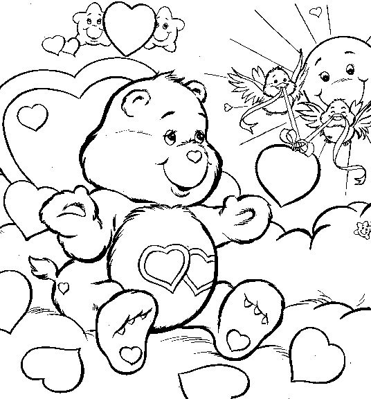 45 Collections Coloring Pages Care Bear  Latest Free