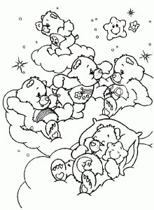 Coloring page care bears free to color for children