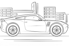 Cars 3 Coloring Pages for Kids
