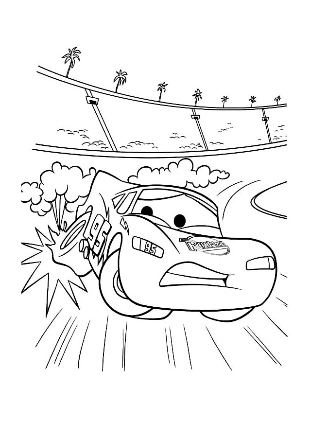 64 Coloring Pages Cars Movie  Latest