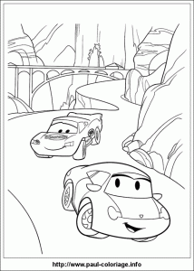 Coloring page cars to color for children