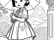 China Coloring Pages for Kids