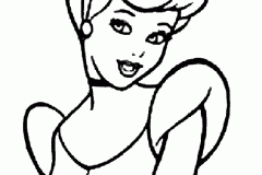 Cinderella Coloring Pages for Kids