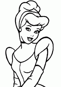 88  Colouring Pages Of Cinderella  Best Free