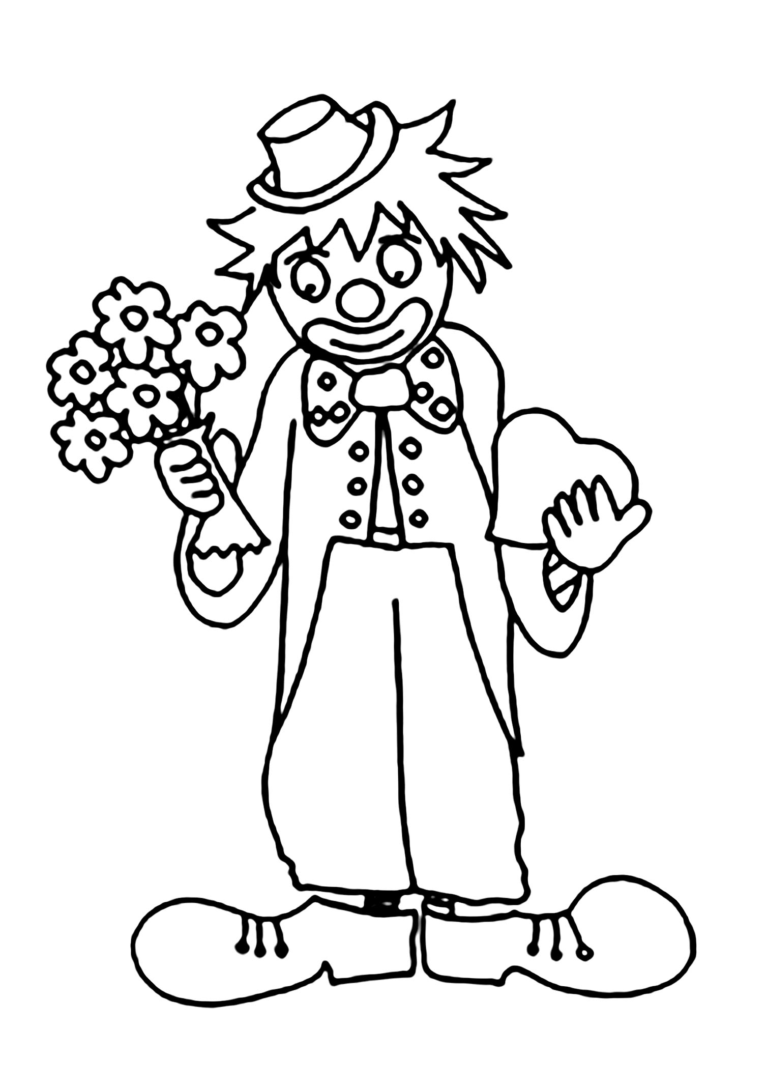 Circus to color for kids - Circus Kids Coloring Pages