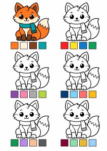 Playful fox