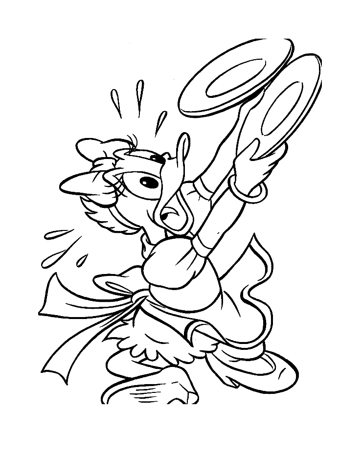 Daisy to color for children - Daisy Kids Coloring Pages