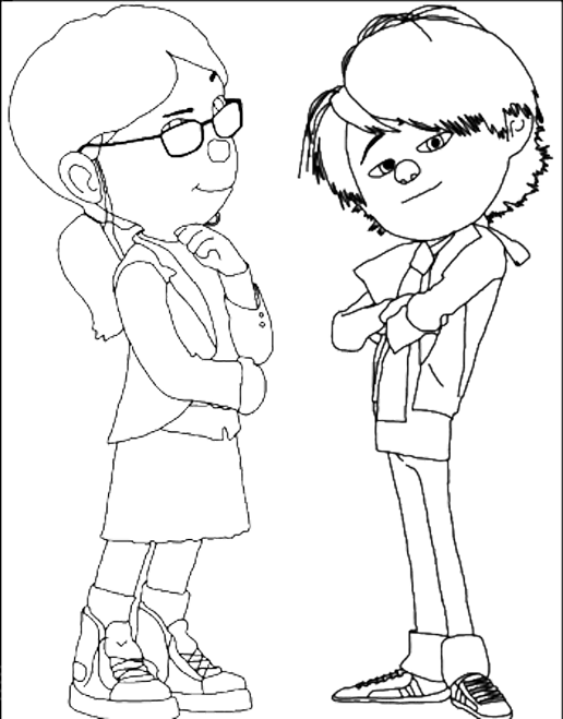 Despicable Me image to print and color